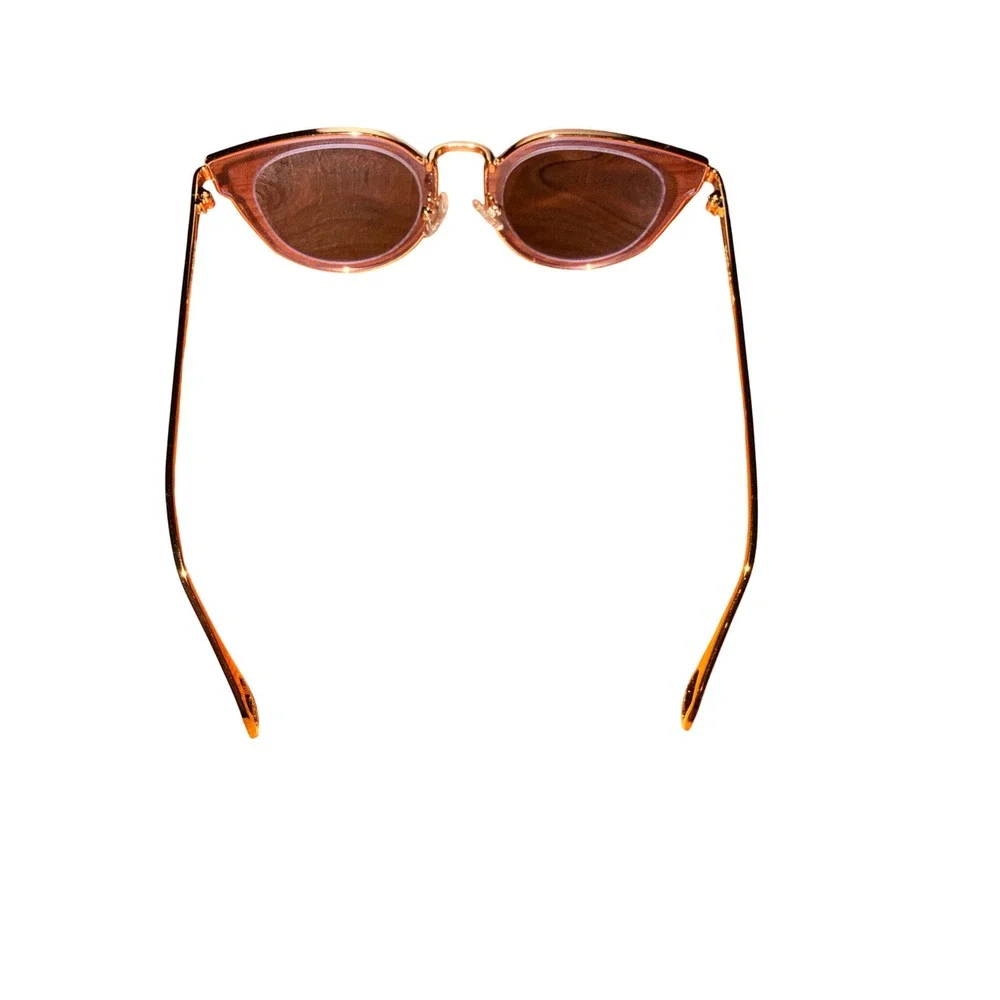 Sojos SJ1057 Purple Gold Cat Eye Sunglasses Womens UV400 Retro‎ Modern C10 JL